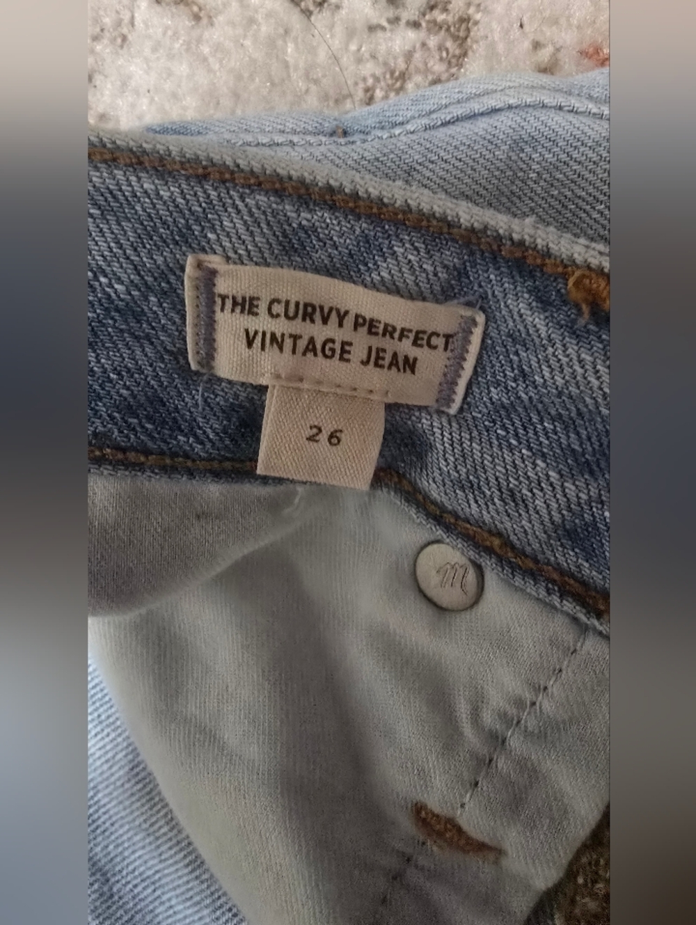 Madewell Light Blue Straight-Leg Women's Jeans - Picture 5 of 14